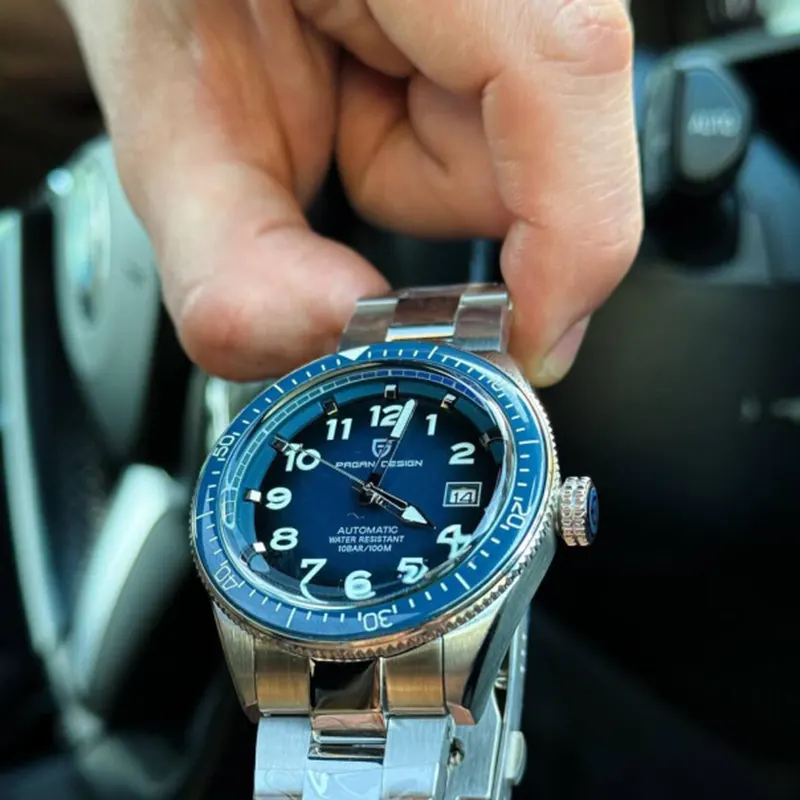 Pagani Design Autavia Blue Dial Men's Watch- PD-1649